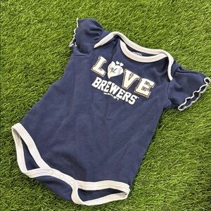 Infant Girls Bodysuit - MLB Milwaukee Brewers